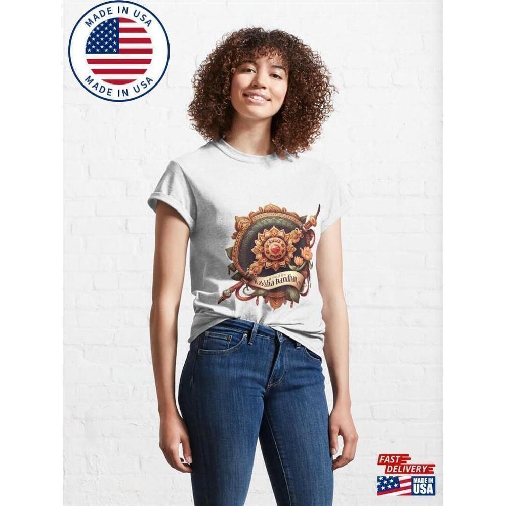 Raksha Bandhan Celebration Sibling Love Indian Festival Classic TShirt